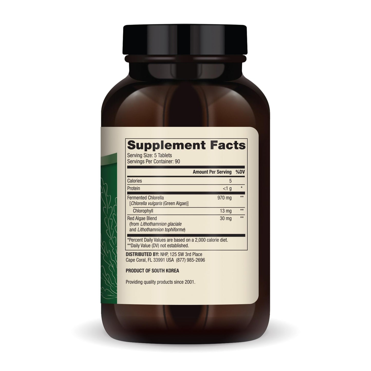 Dr. Mercola Fermented Chlorella with Chlorophyll, 450 Tablets