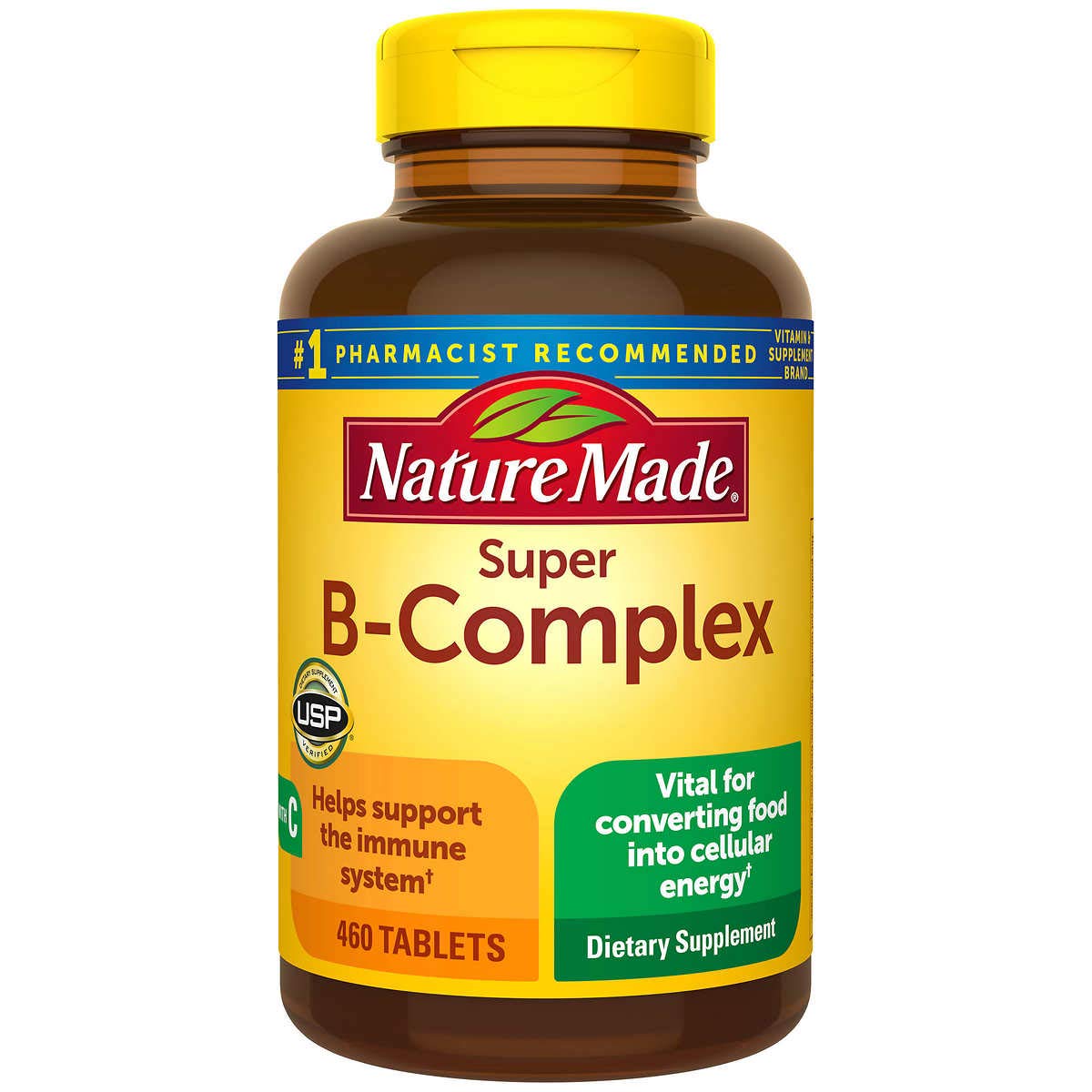 Nature Made Super B-Complex Tablets 460