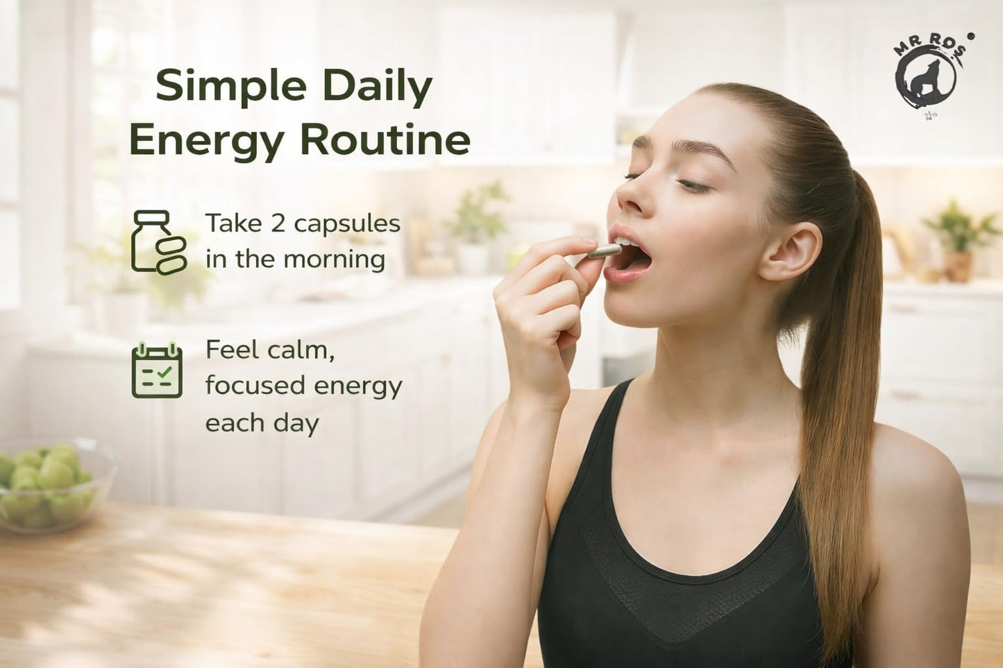 Mr Ros Sustained Energy Catalyst 90 Capsules
