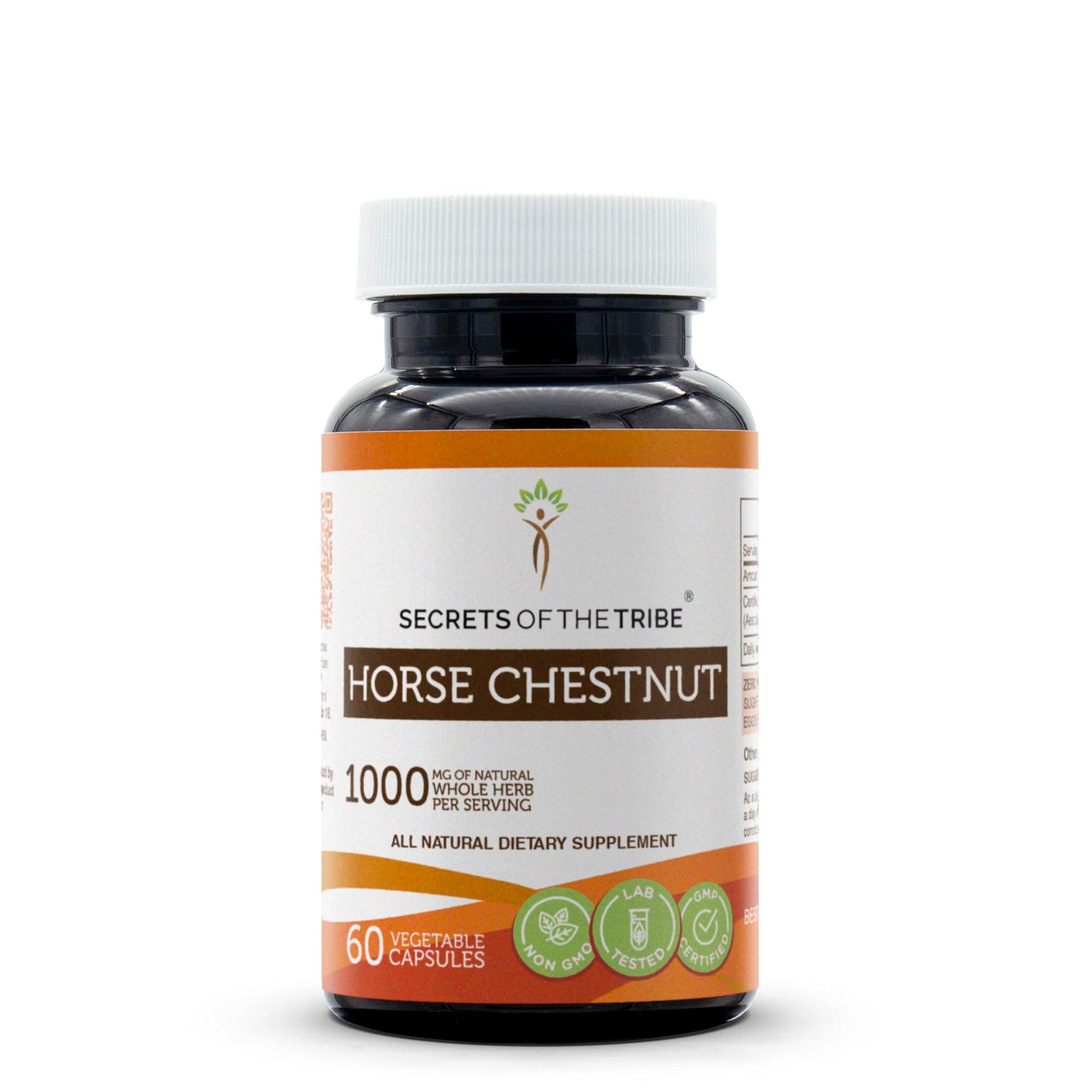 Secrets of the Tribe Horse Chestnut 1000 mg, 60 Capsules
