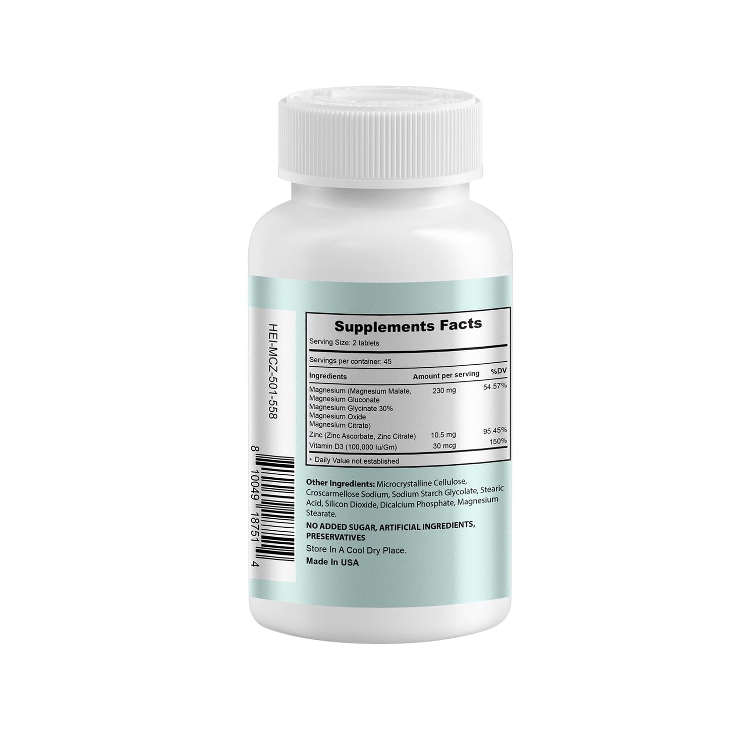 Heivy Magnesium Complex Tablet 270 Tablets