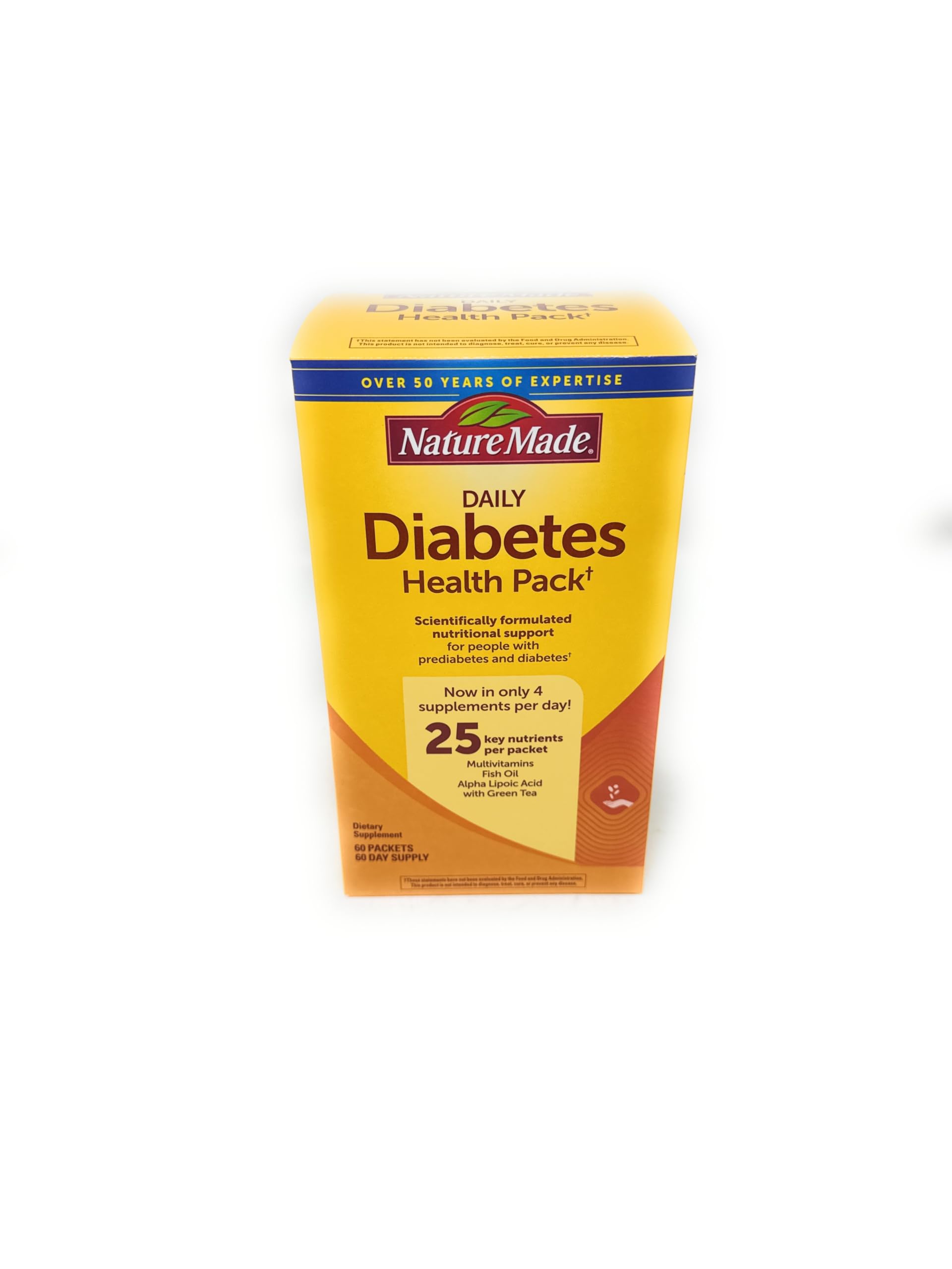 Nature Made Daily Diabetes Health Pack 60 Capsules
