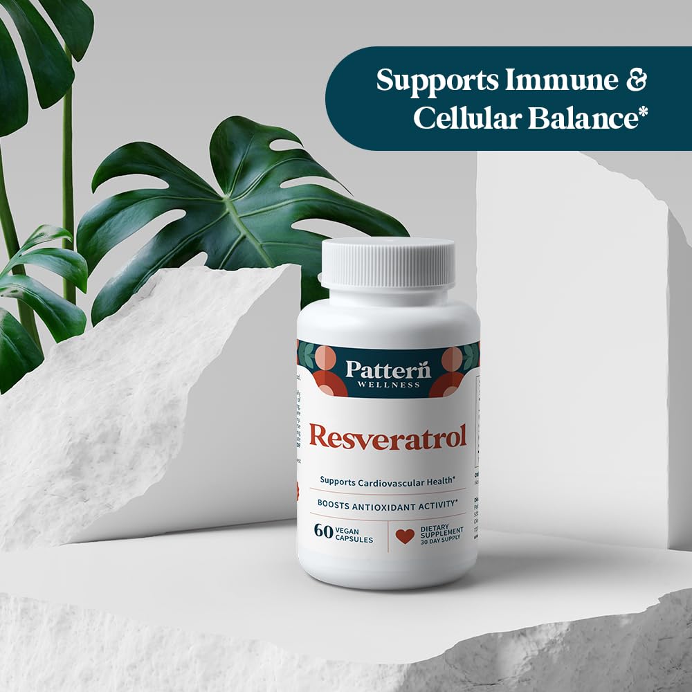 Pattern Wellness Resveratrol with Fisetin Capsule 60