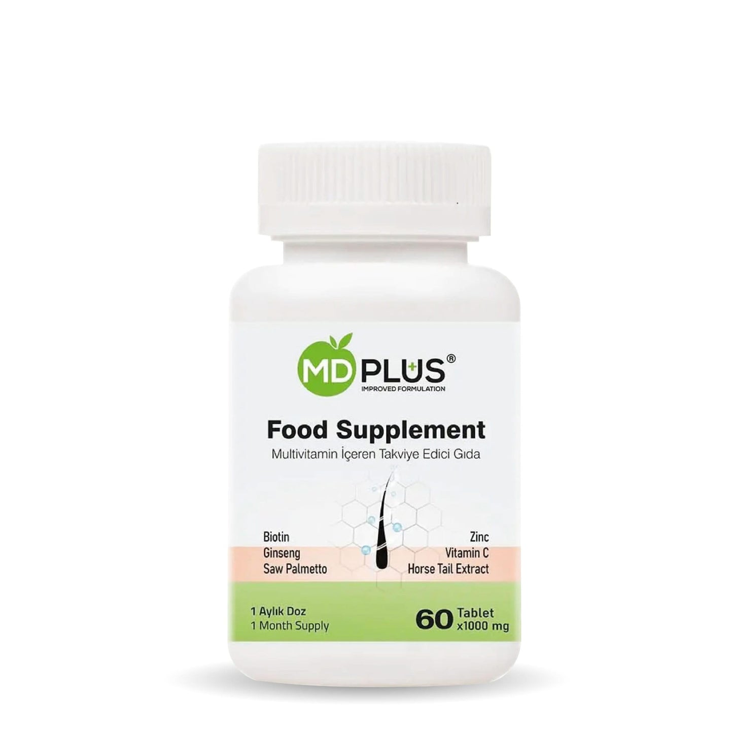 HairMD Md-Plus Hair Multivitamin 60 Tablets