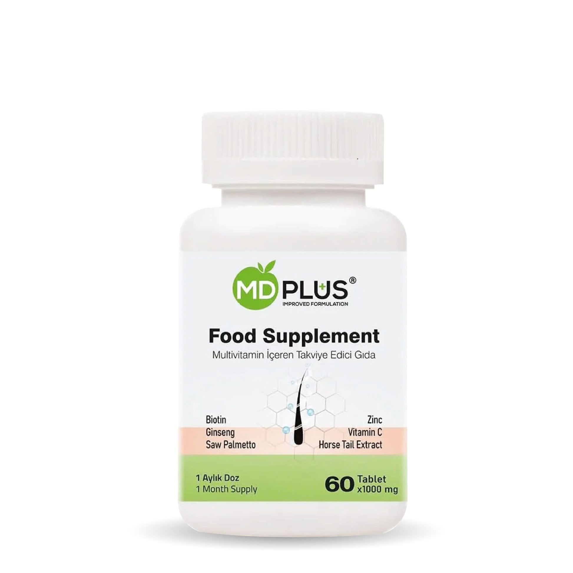 HairMD Md-Plus Hair Multivitamin 60 Tablets