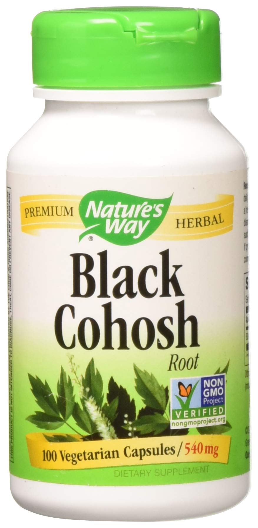 Nature's Way Black Cohosh Root Capsule 100 Count