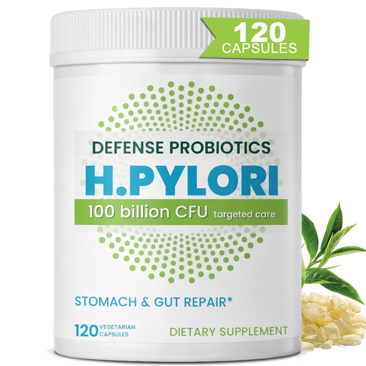 NightBreaker H. Pylori Stomach Comfort Probiotic Capsules, 120 Count