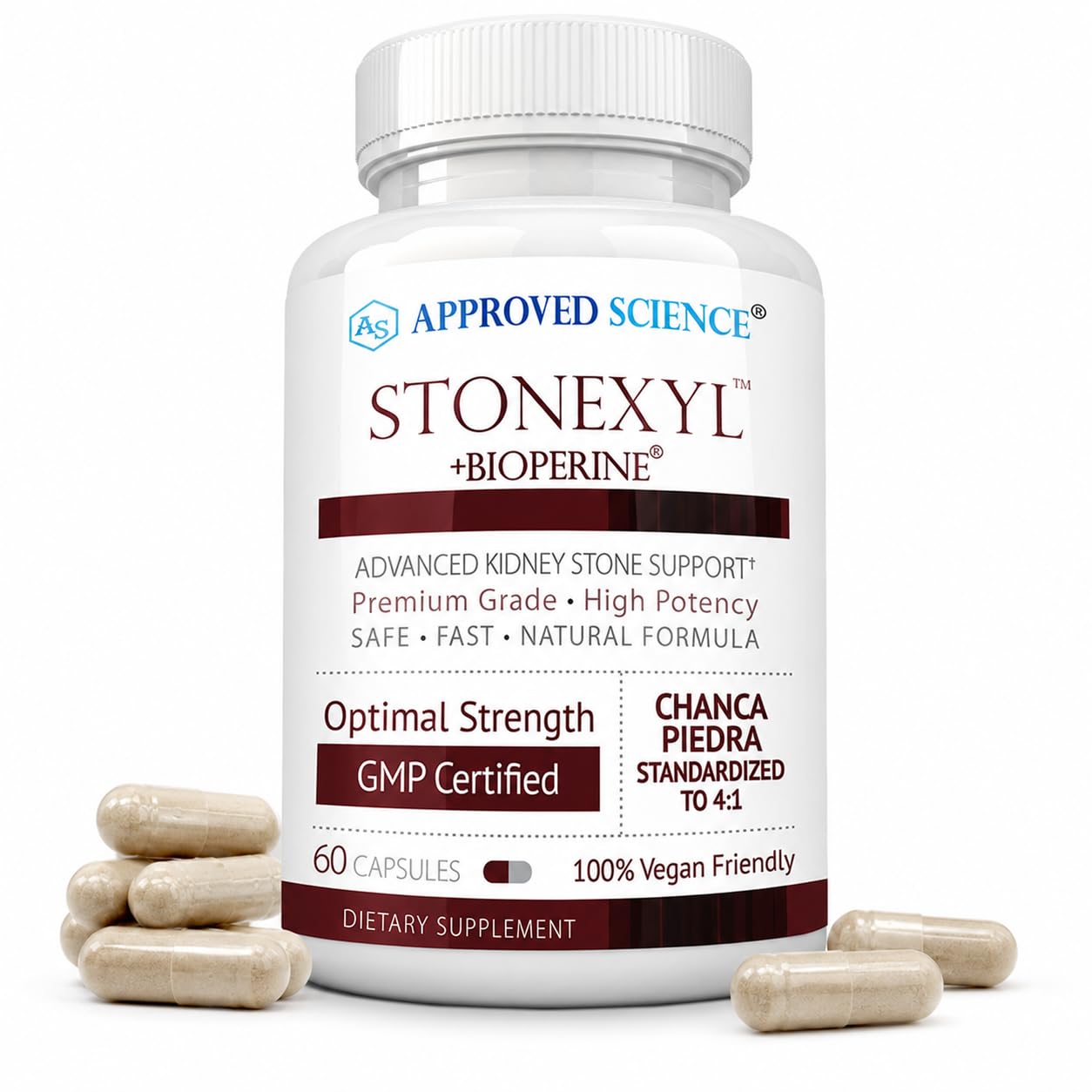 Approved Science Stonexyl 60 Capsules