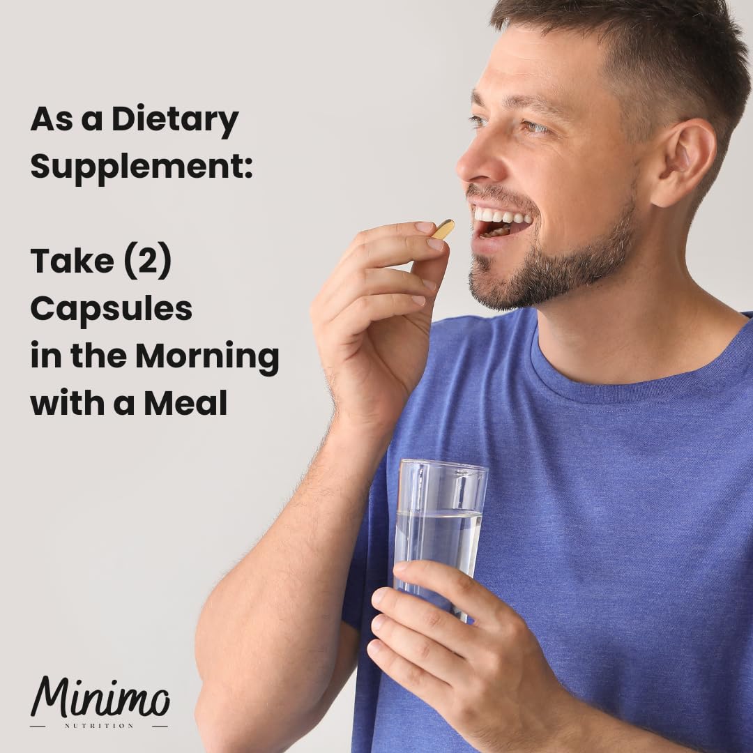 Minimo Nutrition Complete Multivitamin + Immunity Boost Capsule, 60 Capsules