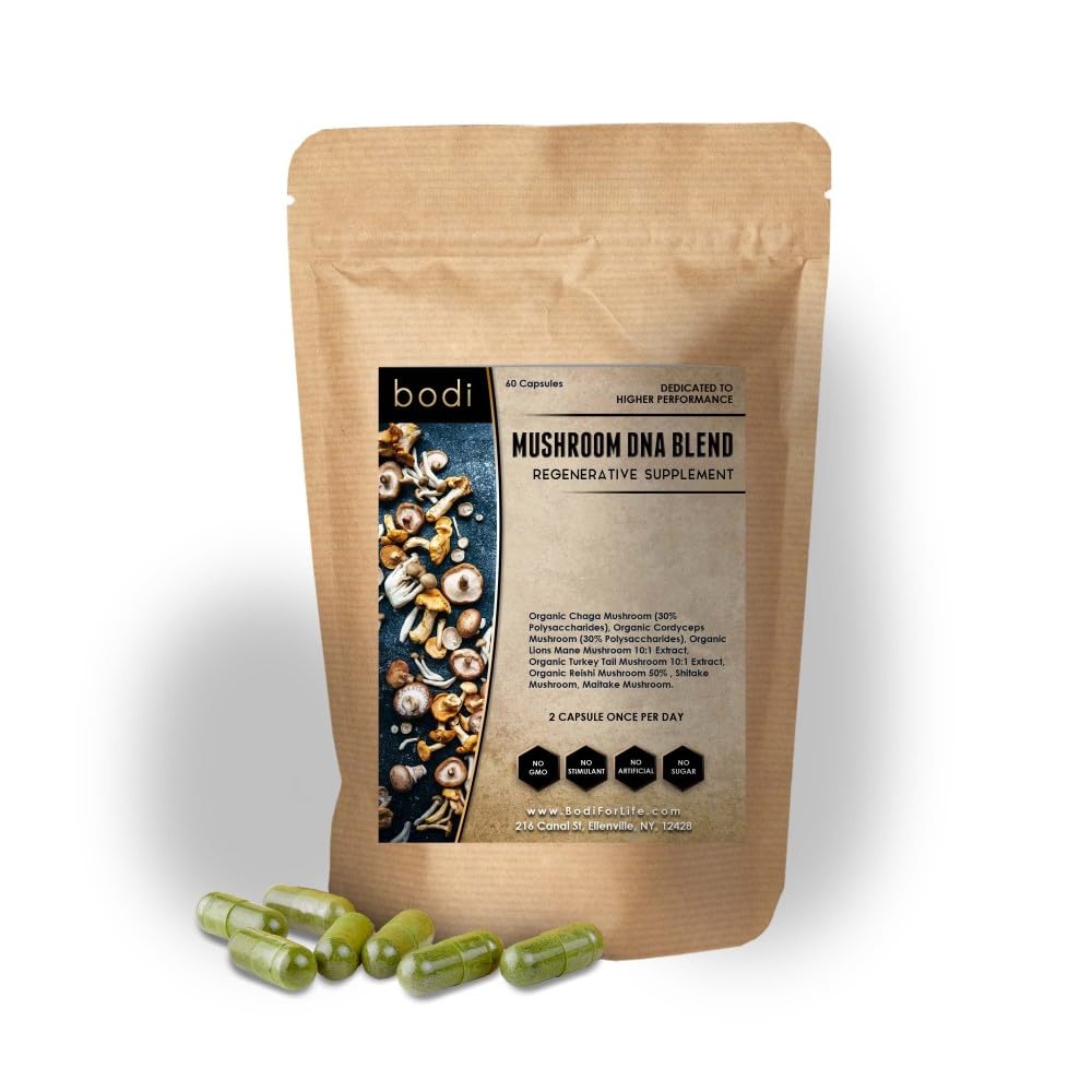 bodi Mushroom DNA Blend 120 Capsules