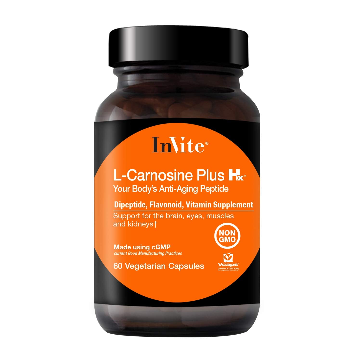 Invite Health L-Carnosine Plus Hx® Capsules, 60 Count