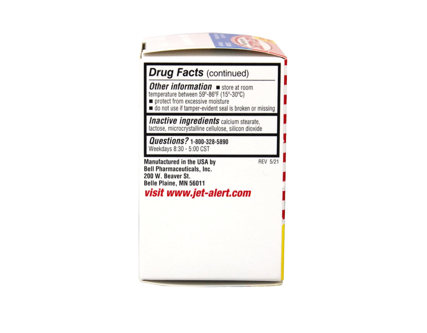 Jet-Alert Caffeine 100 mg Tablets, 480 Count