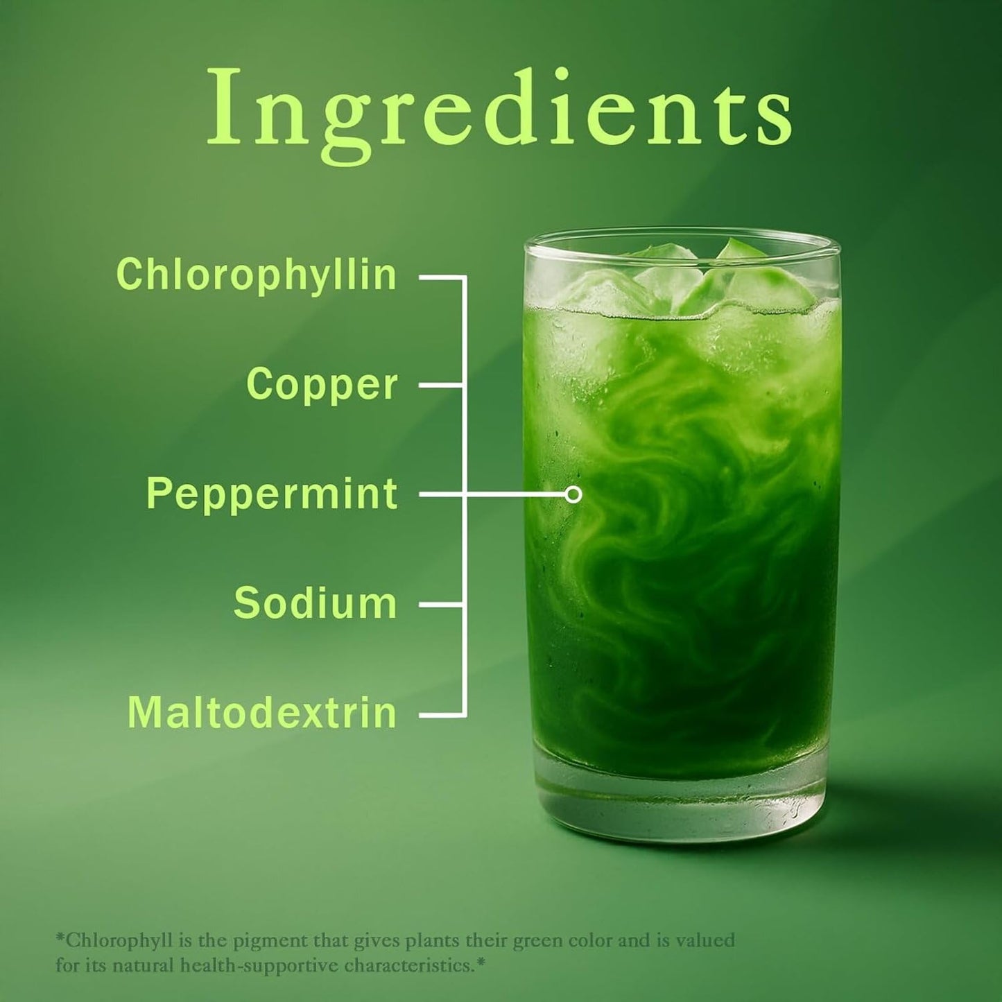 EPIC Black Label Premium Chlorophyll Powder Dietary Supplement, 3.1 oz