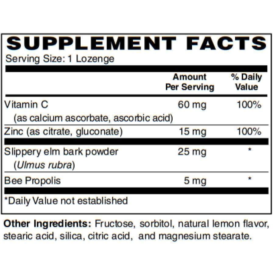 BariatricPal Zinc 15mg + Vitamin C Lozenges, 60 Count