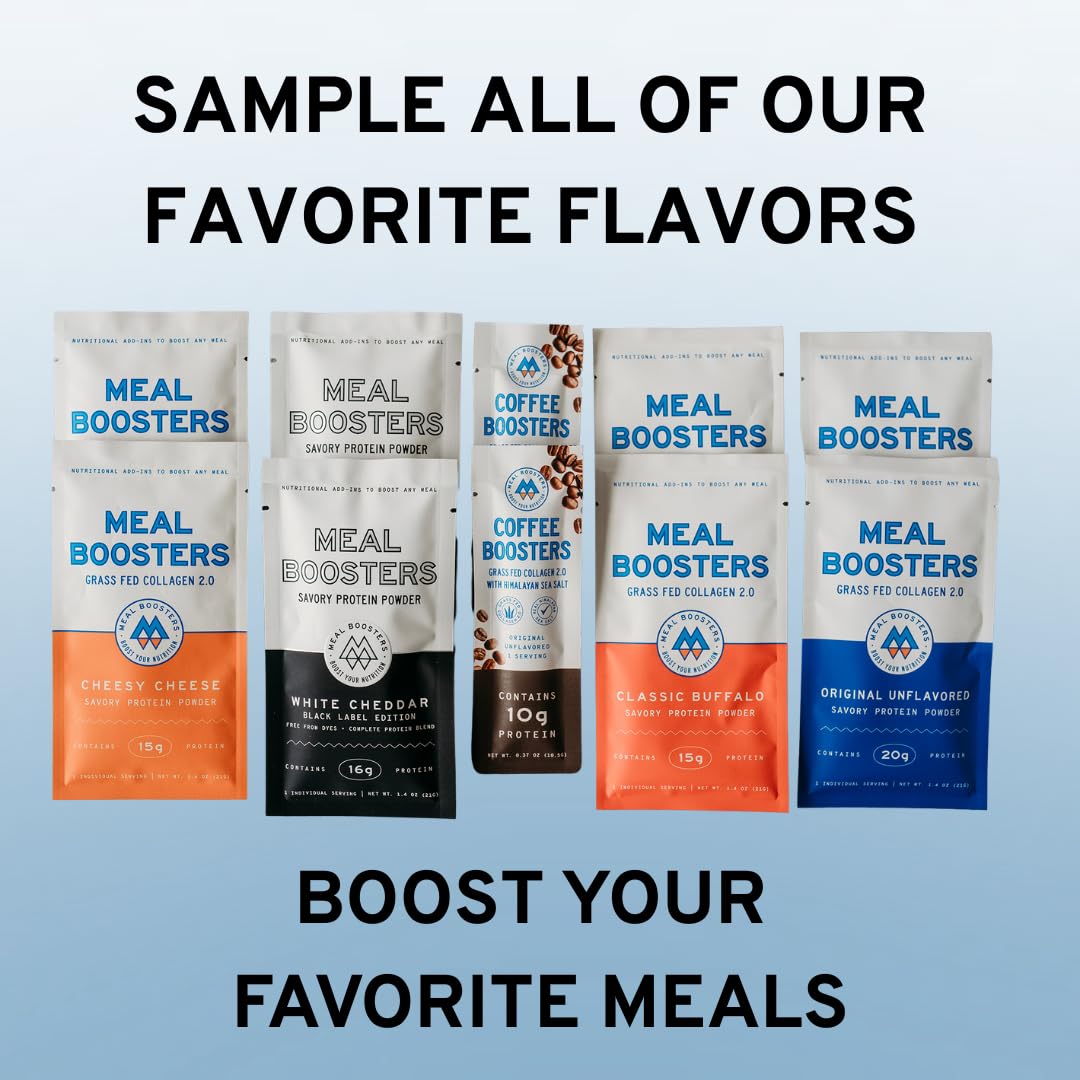 Meal Boosters Savory Buffalo Protein Powder 8.4 oz