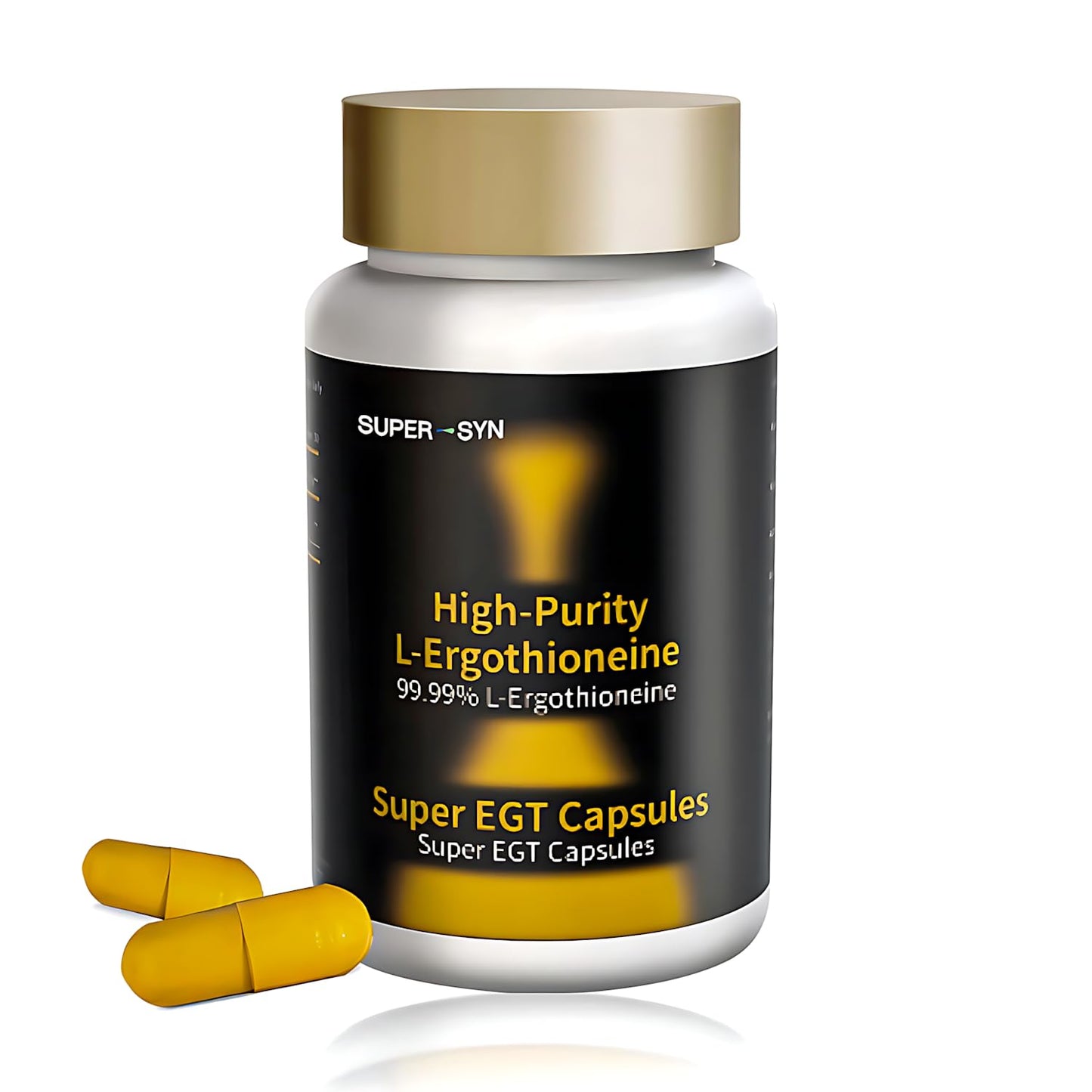 SUPER-SYN L-Ergothioneine 50mg Capsules 30 Count