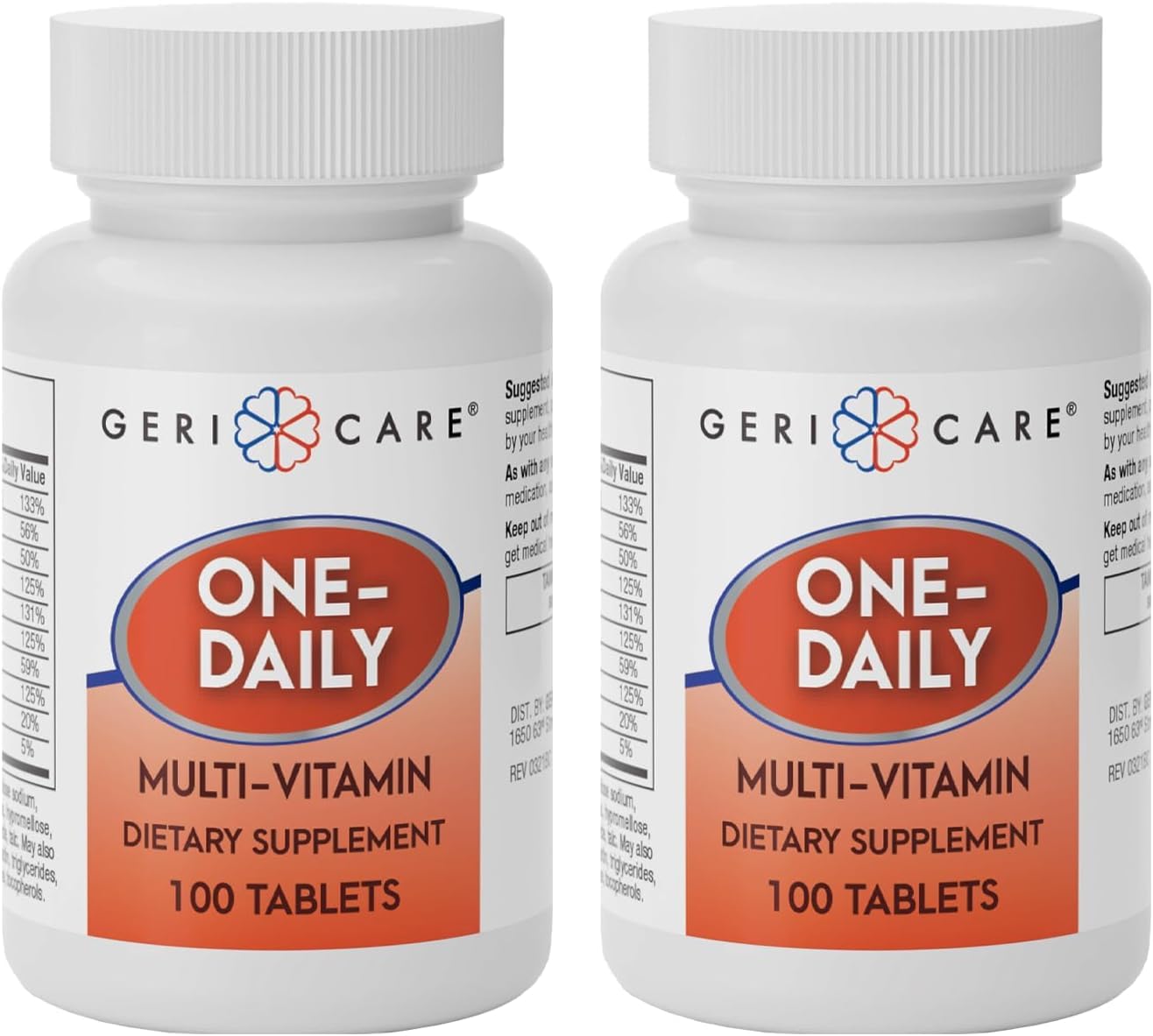 GeriCare One-Daily Multi-Vitamin Tablet 200 Count