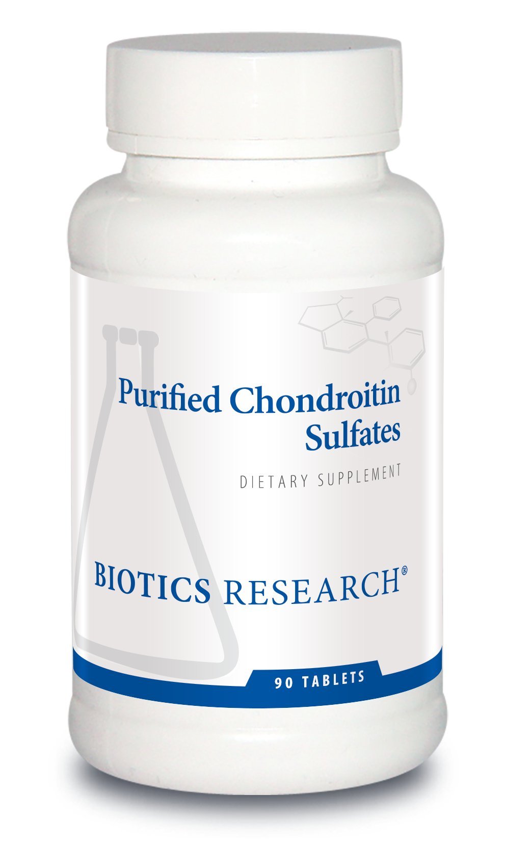 Biotics Research Purified Chondroitin Sulfates Tablets 90