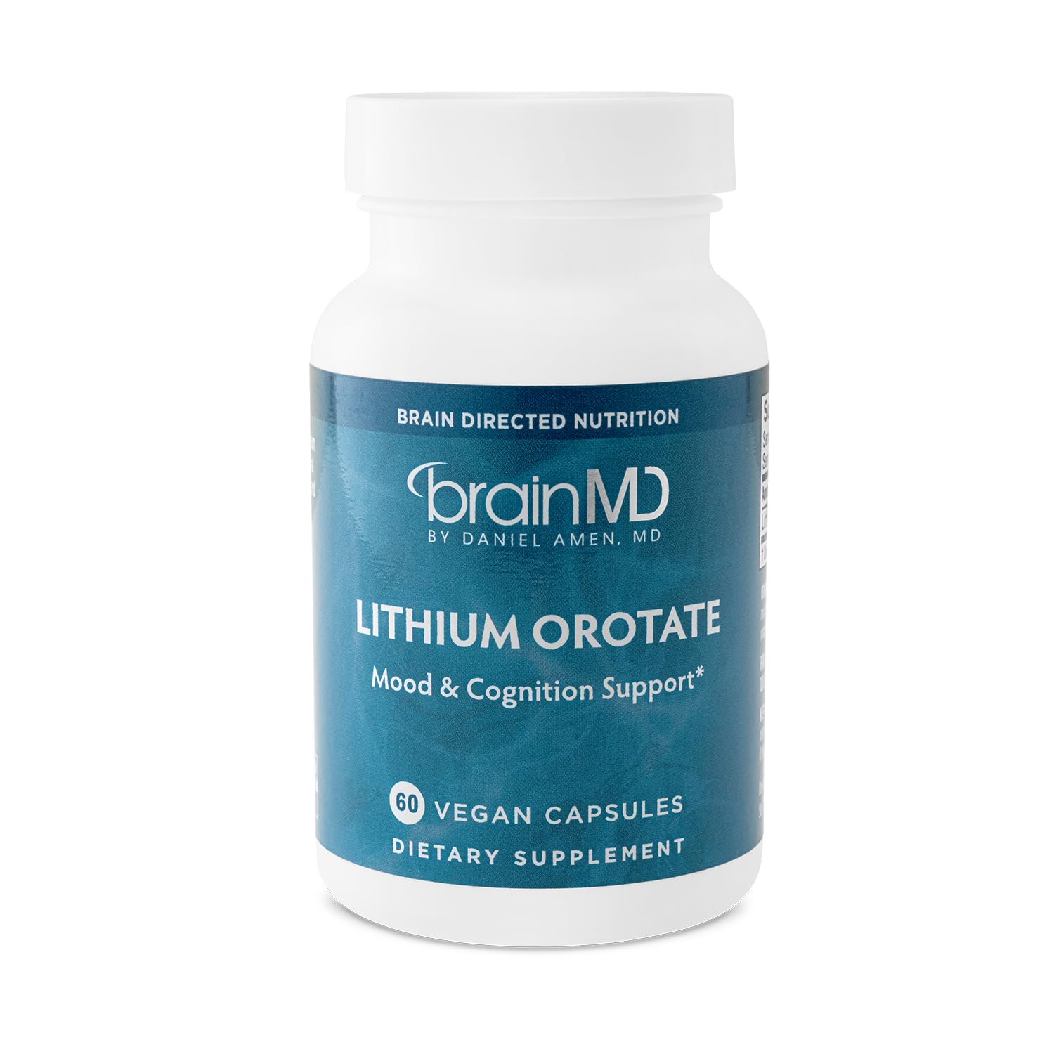BrainMD Lithium Orotate 60 Capsules