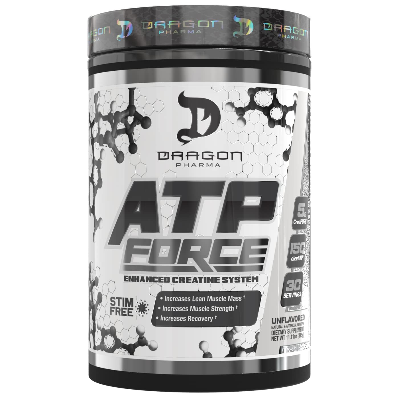 DRAGON PHARMA ATP Force Enhanced Creatine System Powder 354