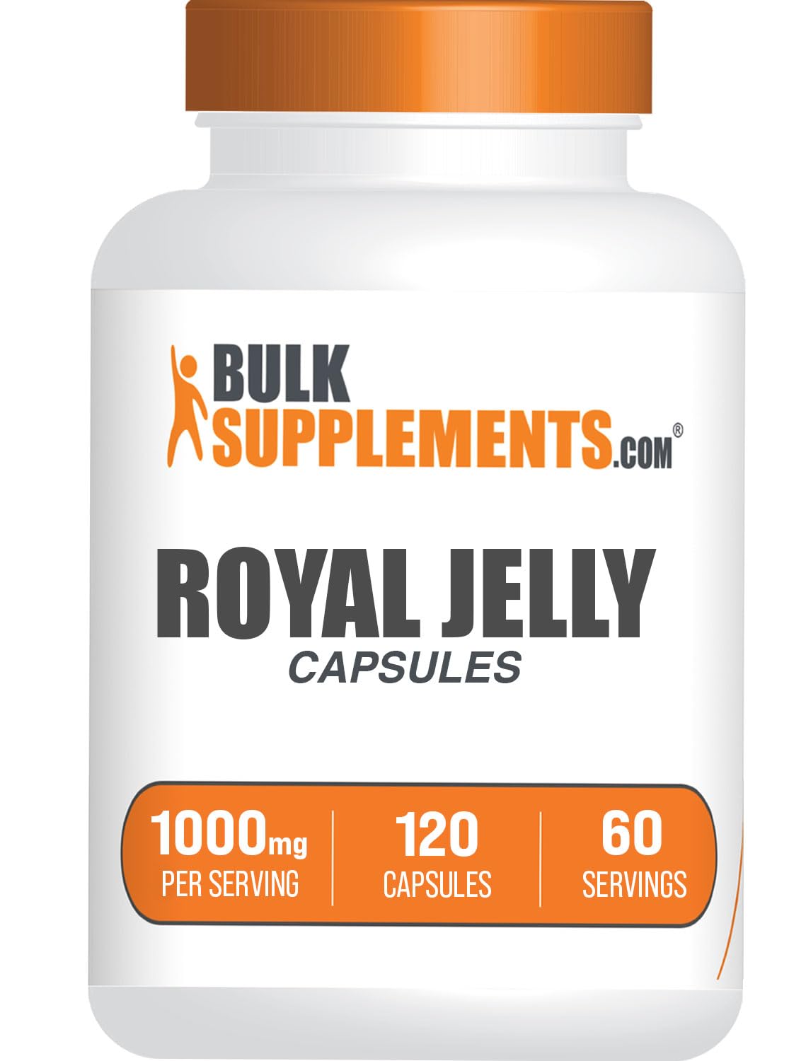 BulkSupplements Royal Jelly Capsules 120 Count