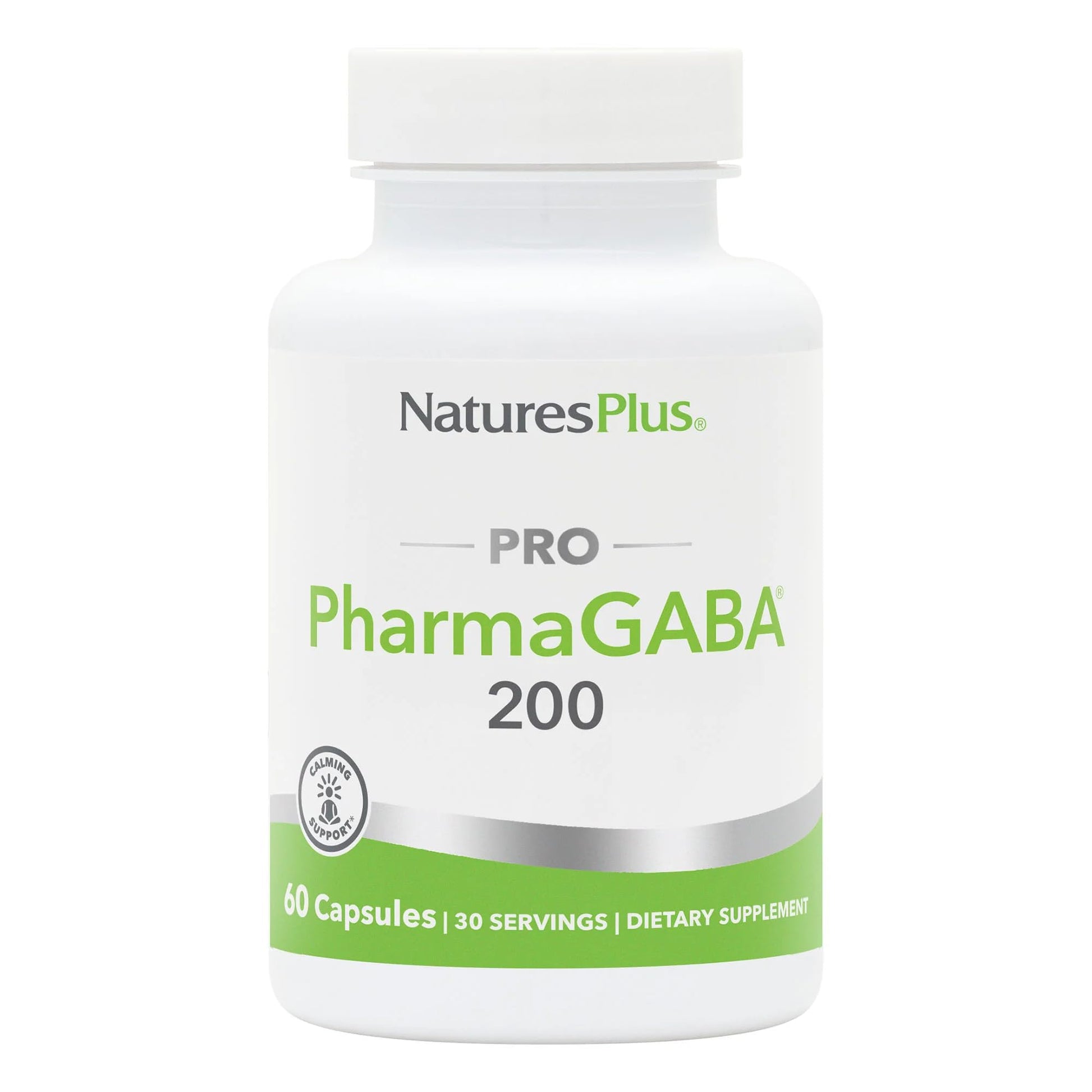 NaturesPlus PRO PharmaGABA 60 Capsules