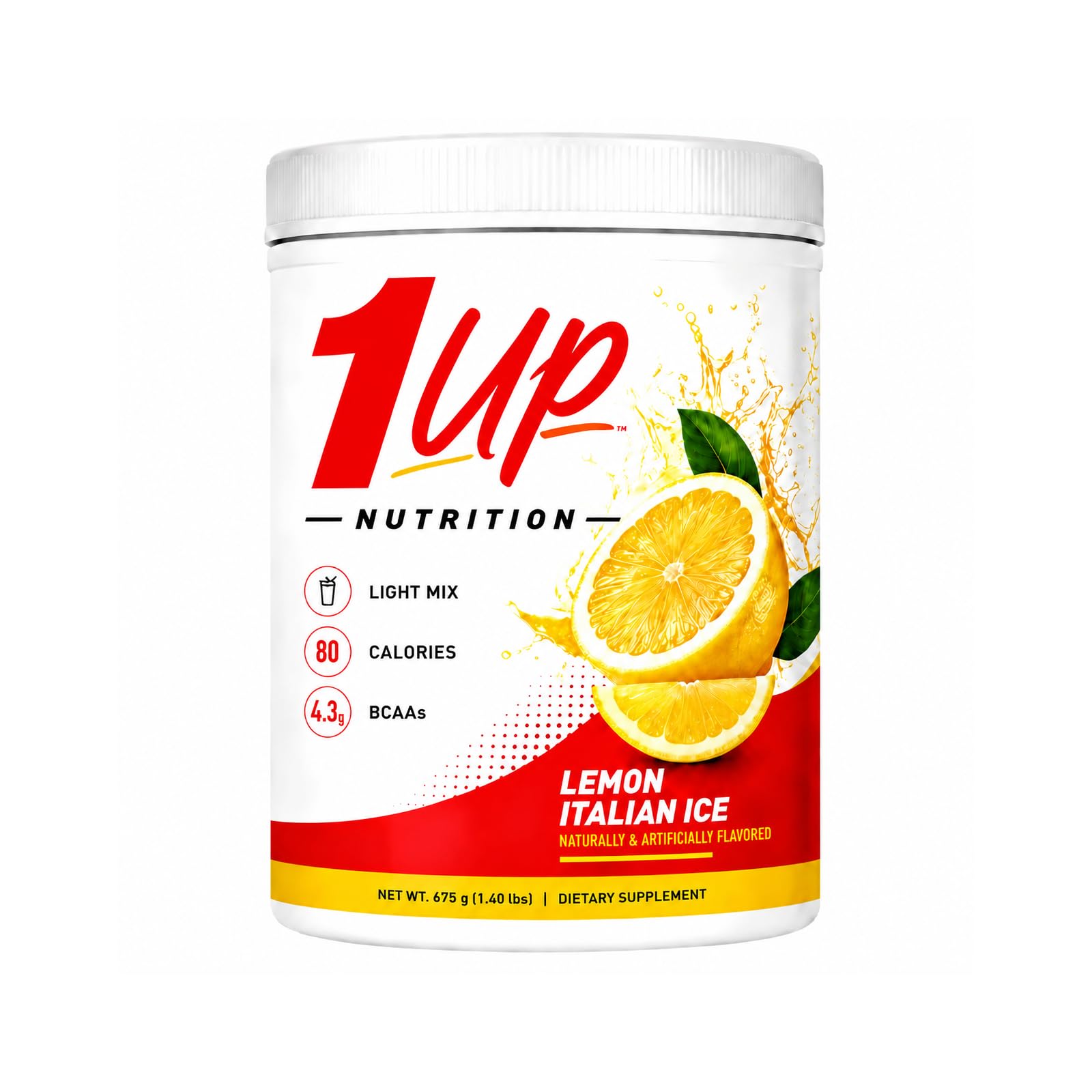 1Up Nutrition Protein Powder, Lemon Flavor, 1 Ounce