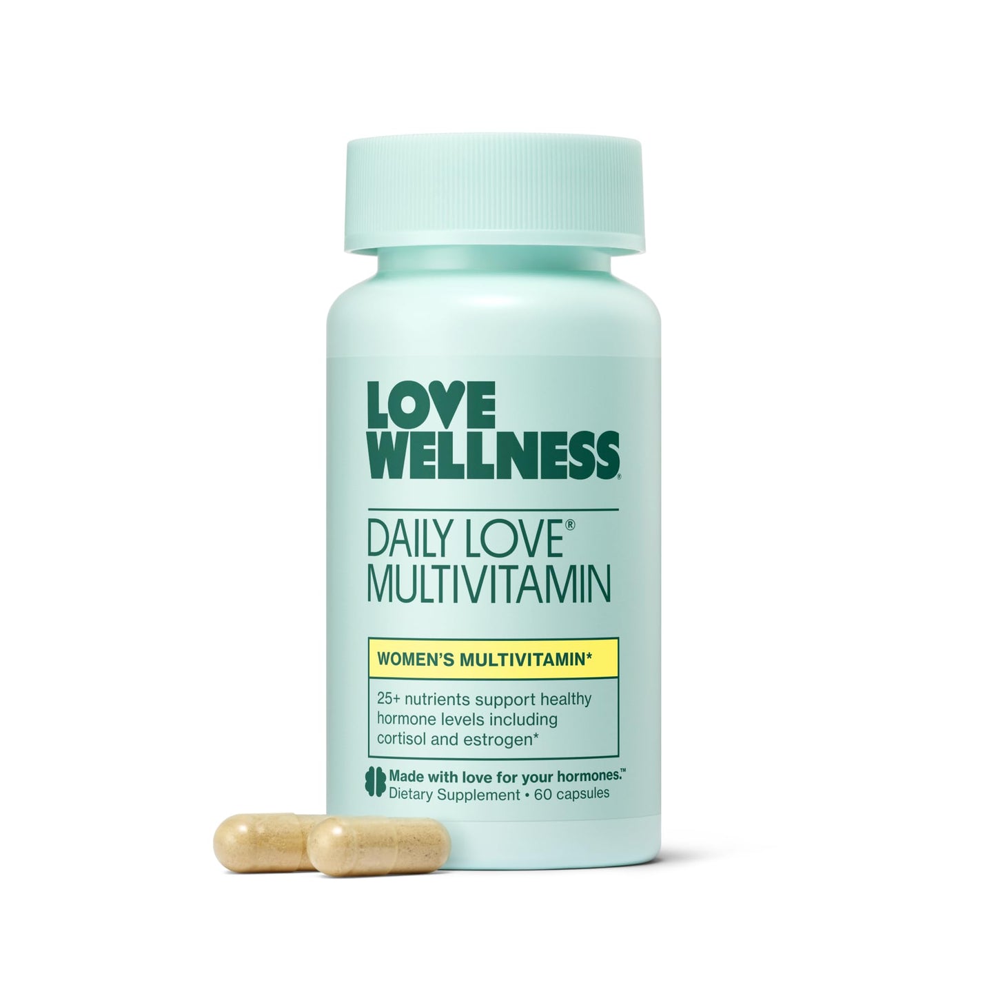 Love Wellness Daily Love Multivitamin for Women Capsule, 60 Count