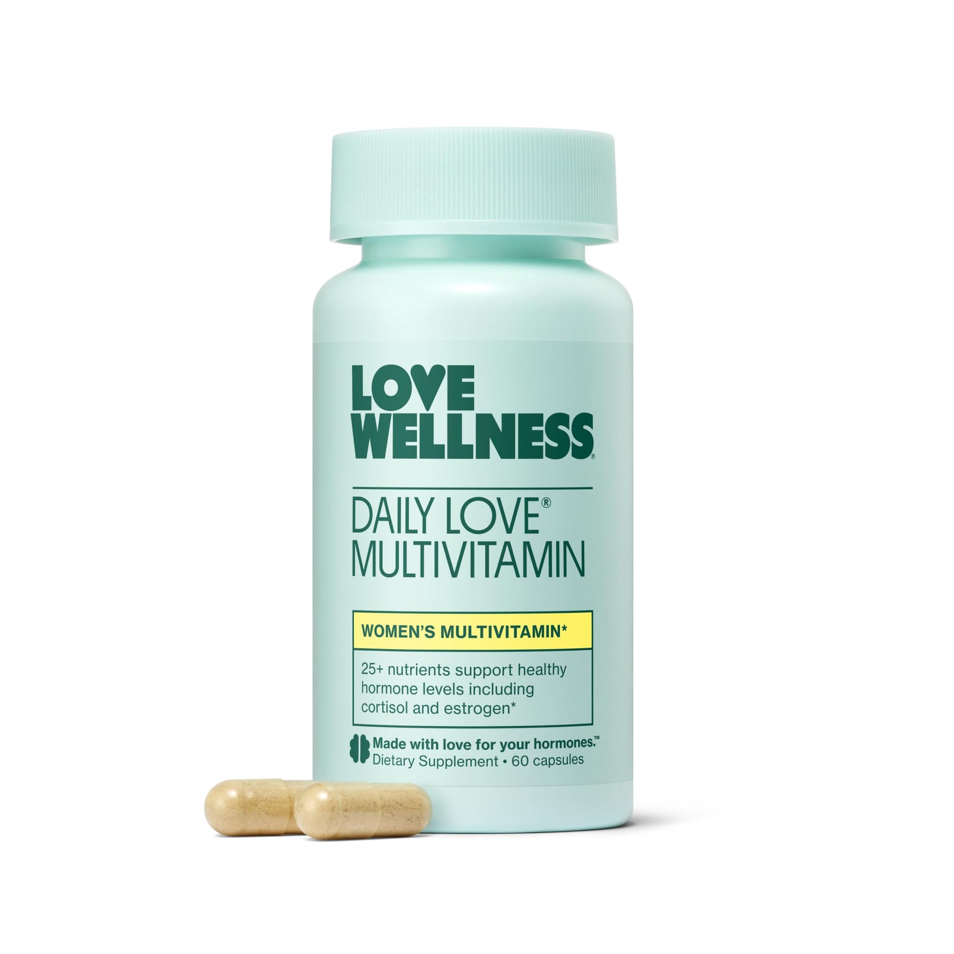 Love Wellness Daily Love Multivitamin for Women Capsule, 60 Count