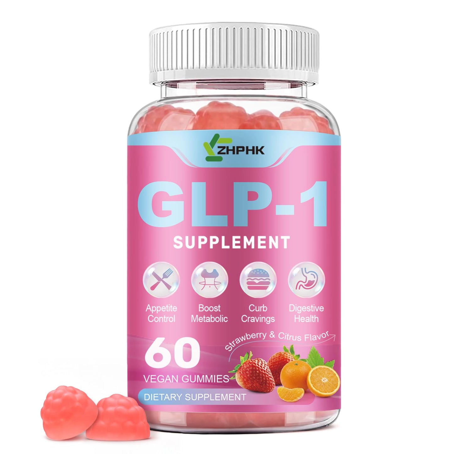 ZHPHK GLP-1 Support Gummy 60 Count