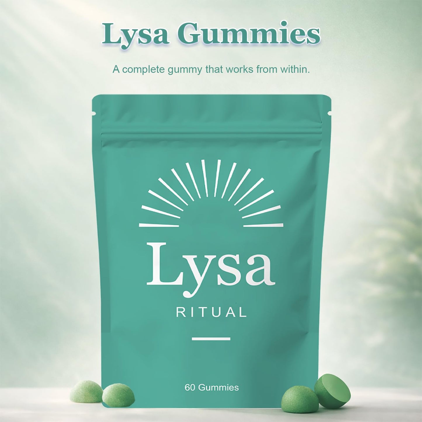 Lysa Ritual Reset Ritual Skin Balance Inner Balance 60 Gummies