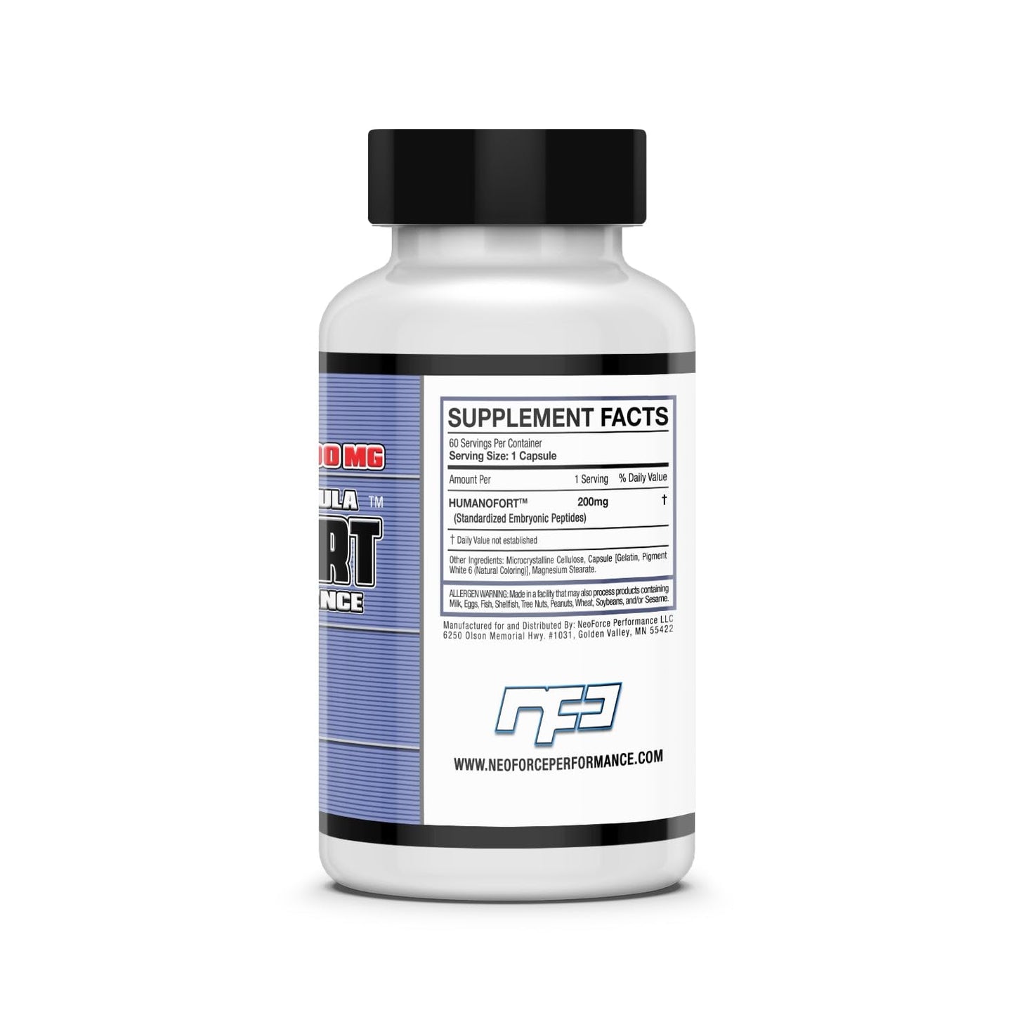 Nutri-Sync HUMANOFORT 200MG Per Capsule, 60 Capsules