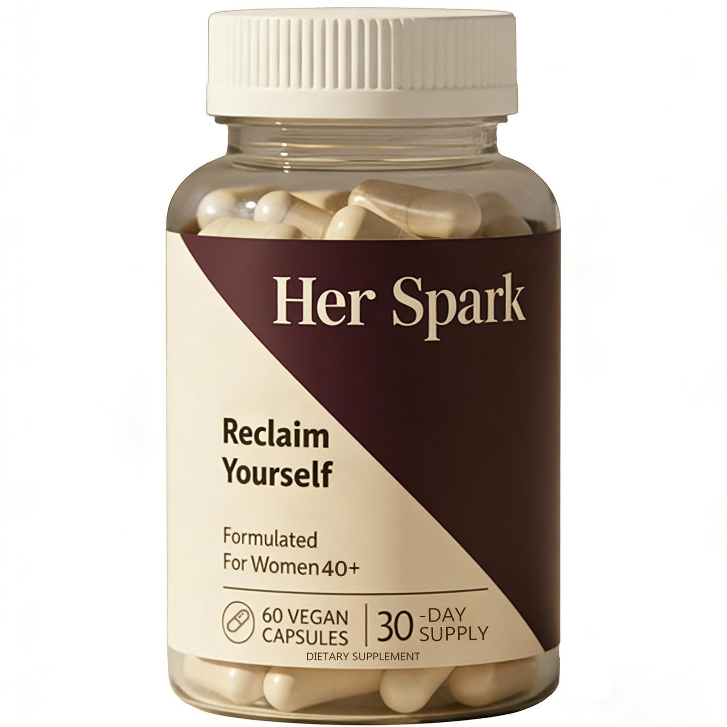 Nerve Savior Herspark Women's Recovery, Balance Hormones, 60 Capsules