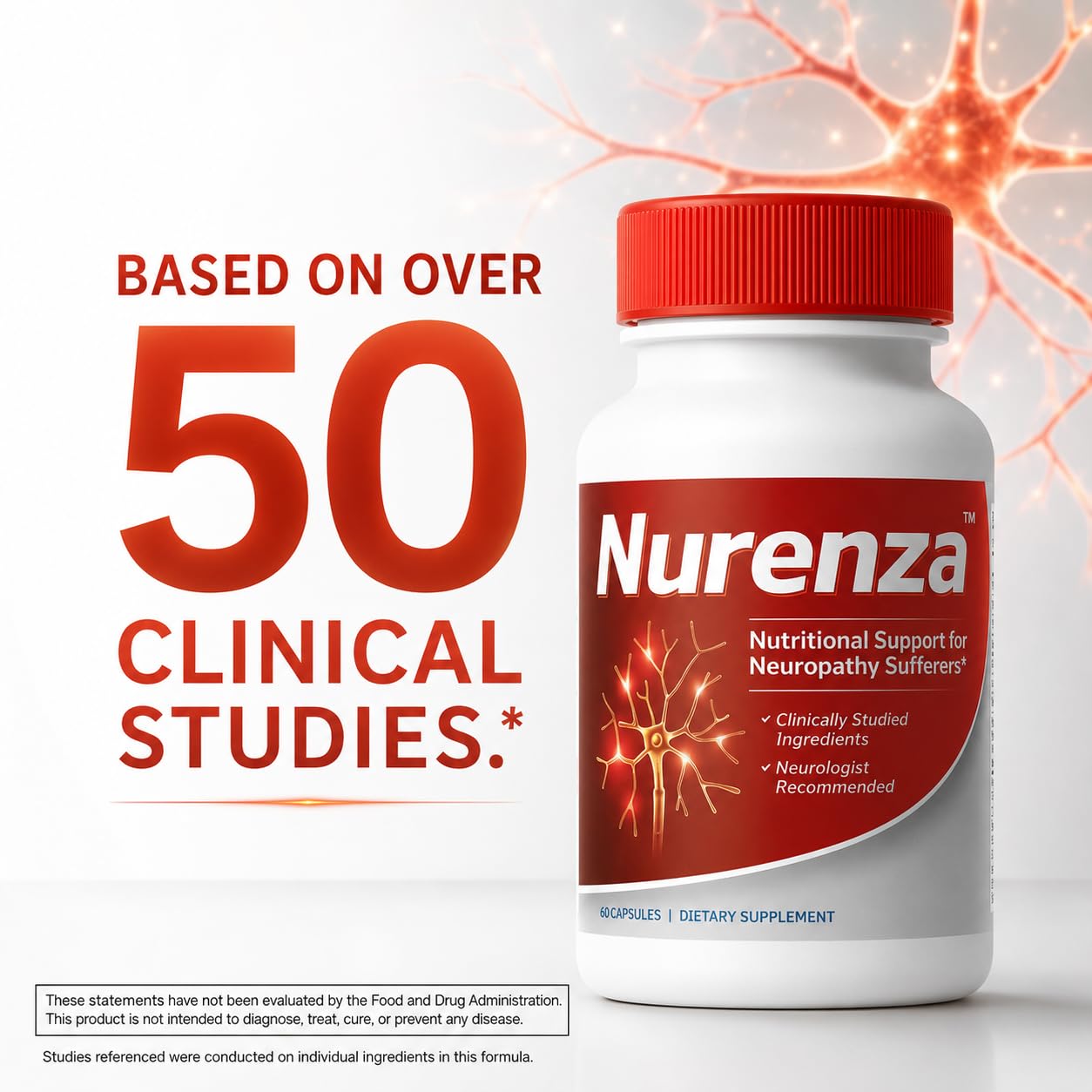 Vita Sciences Nurenza Neuropathy Support Supplements Capsules 360