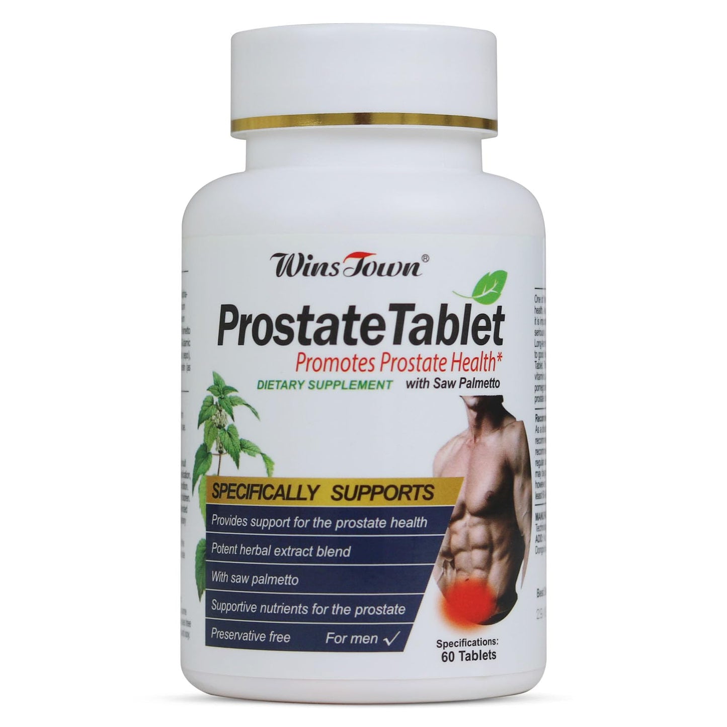 Wins Town Prostate Health, 60 Tablets