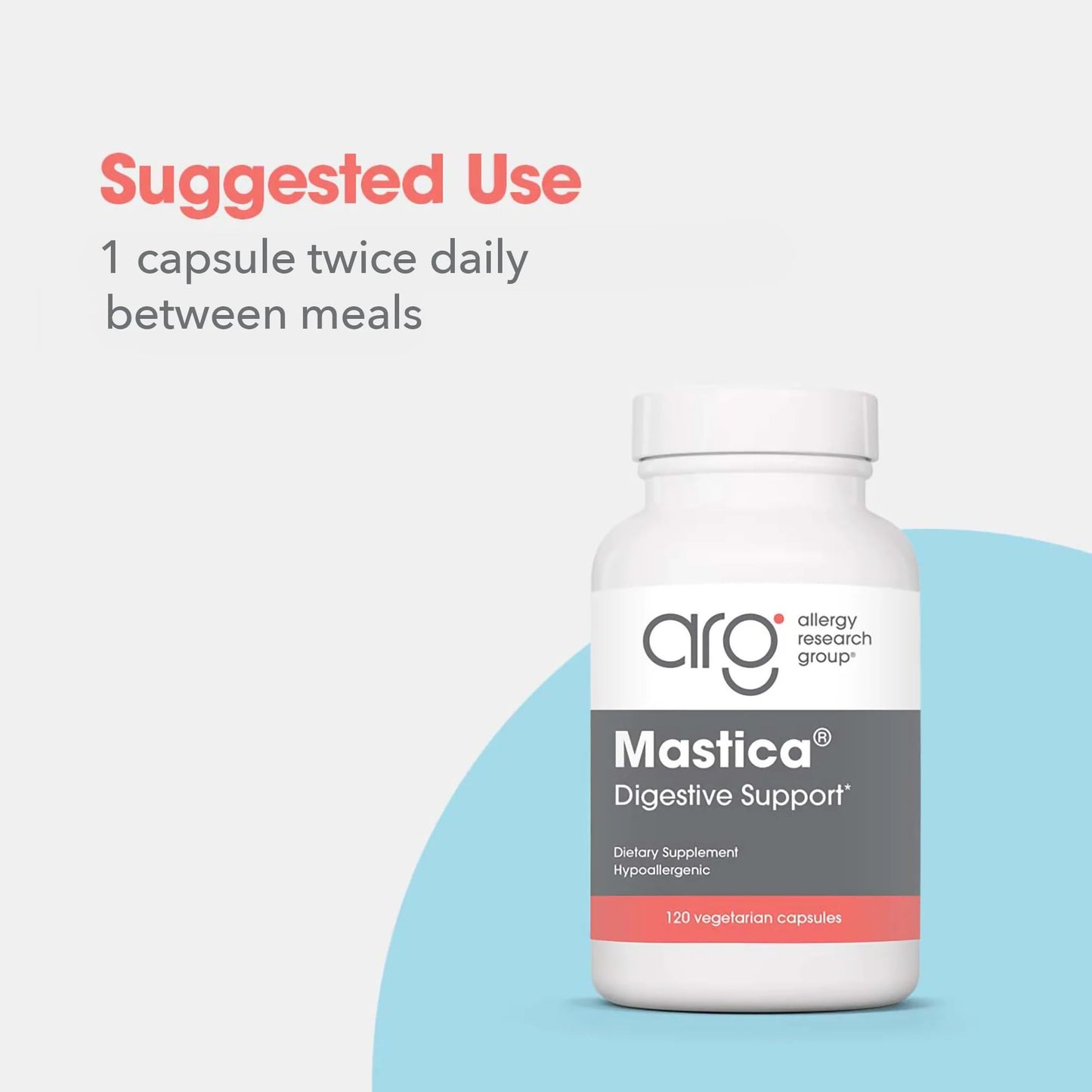 Allergy Research Group ARG Mastica Digestive Support Capsule 60 Capsules