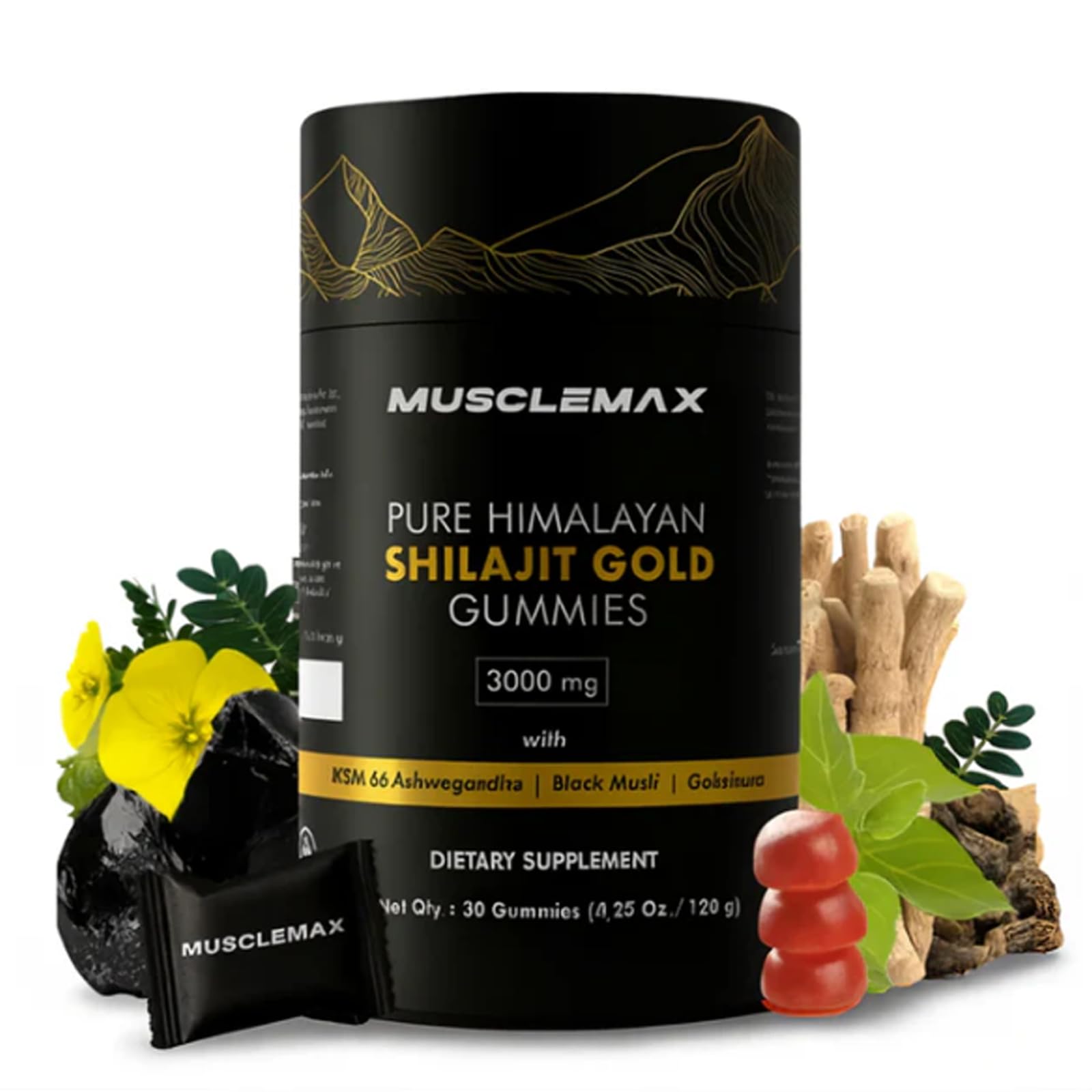 Evstyr Musclemax Pure Shilajit 60 Capsules