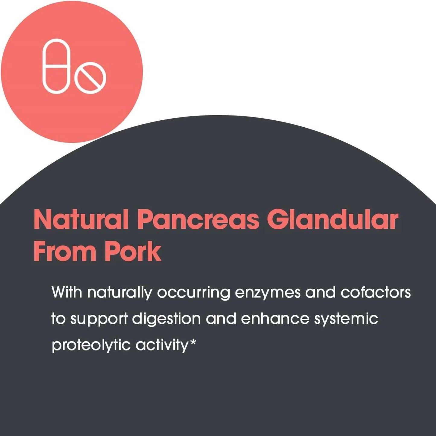 Allergy Research Group Pancreas Pork Freeze Dried Digestive Capsule 60