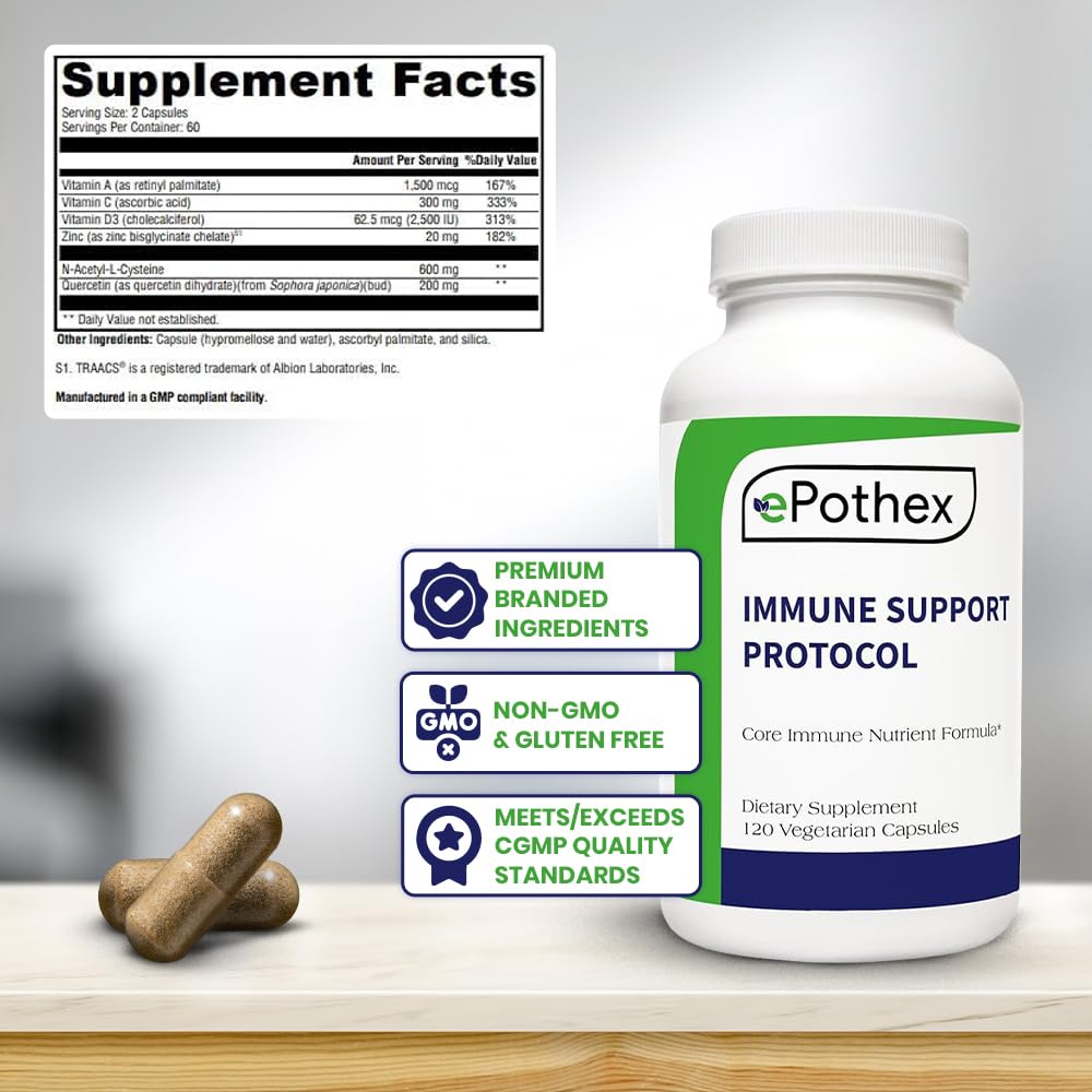 EPOTHEX Immune Support Protocol 120 Capsules