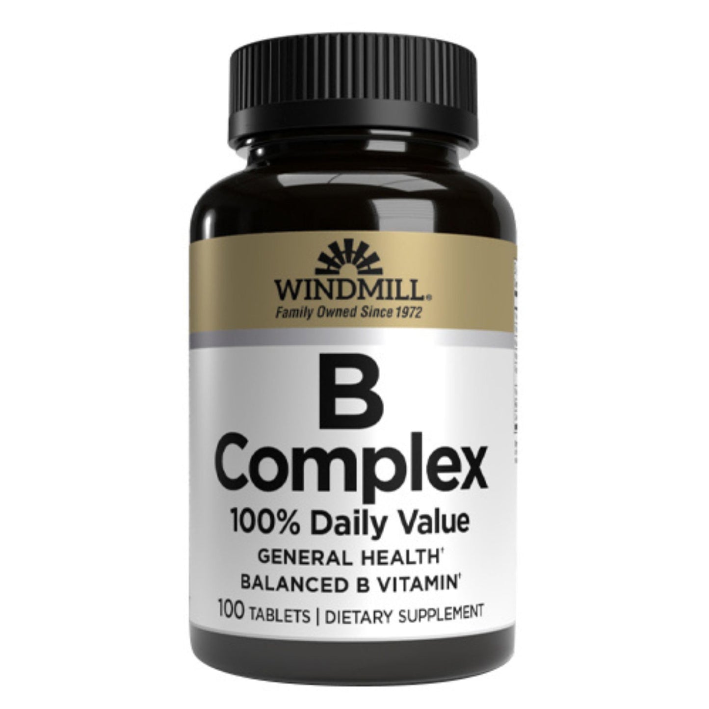 Windmill Vitamin B-Complex Tablet, 100 Tablets