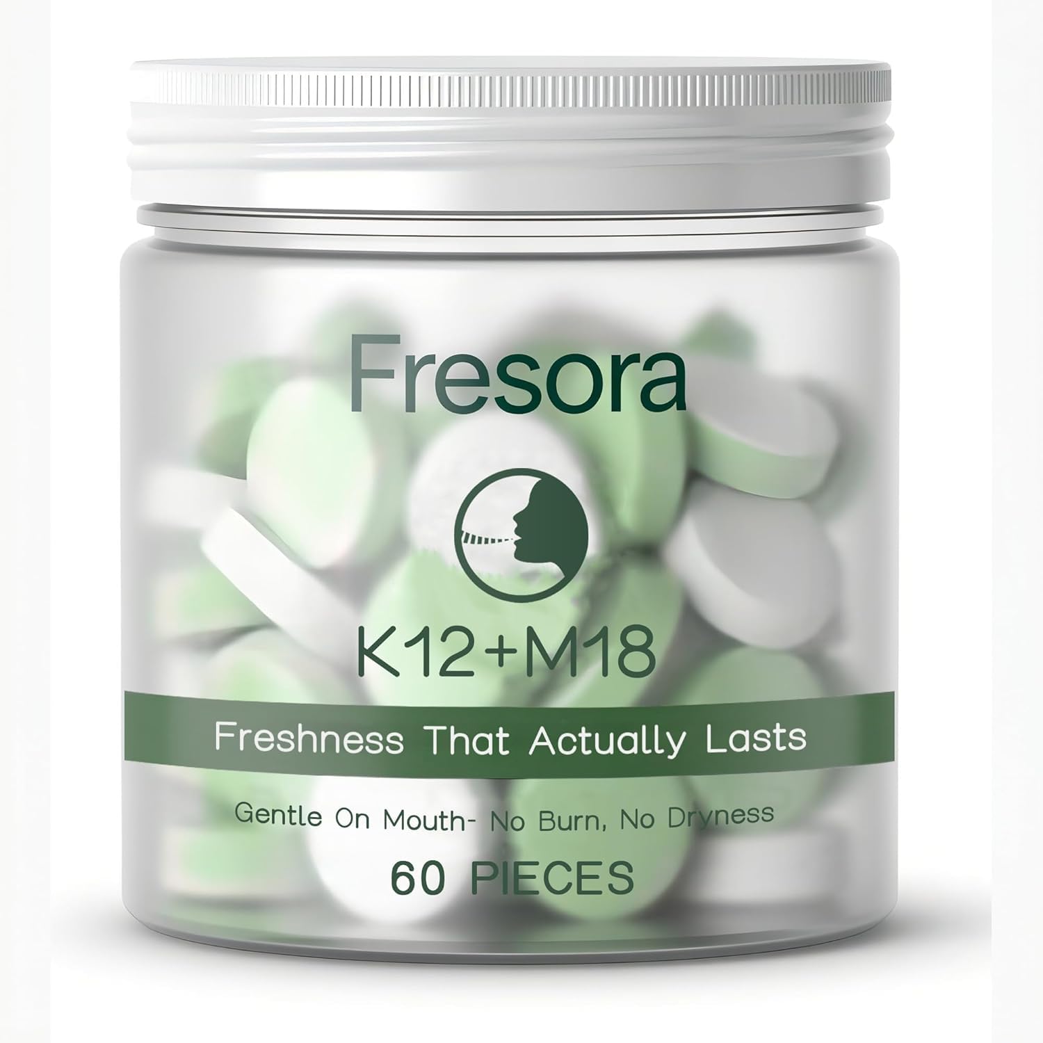 FRESORA Oral Probiotics with K12 & M18 Tablet, 60 Count