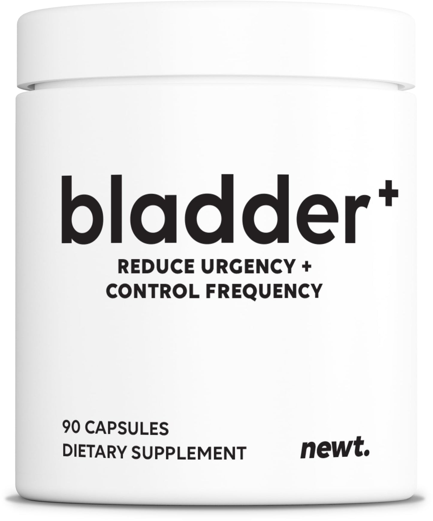 Newt Bladder Plus Bladder Control Supplements for Frequent Urination Relief, Urinary Urgency & Incontinence Capsules, 90 Count