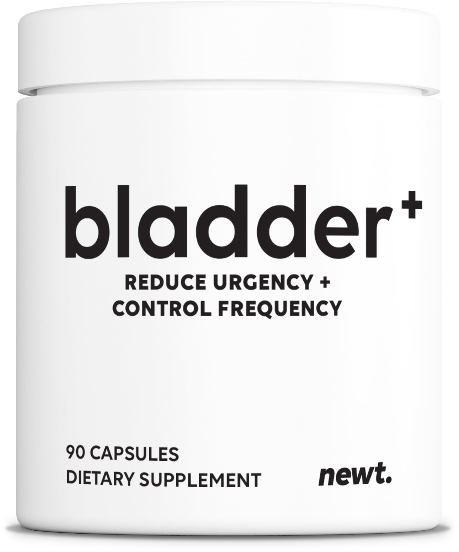 Newt Bladder Plus Bladder Control Supplements for Frequent Urination Relief, Urinary Urgency & Incontinence Capsules, 90 Count