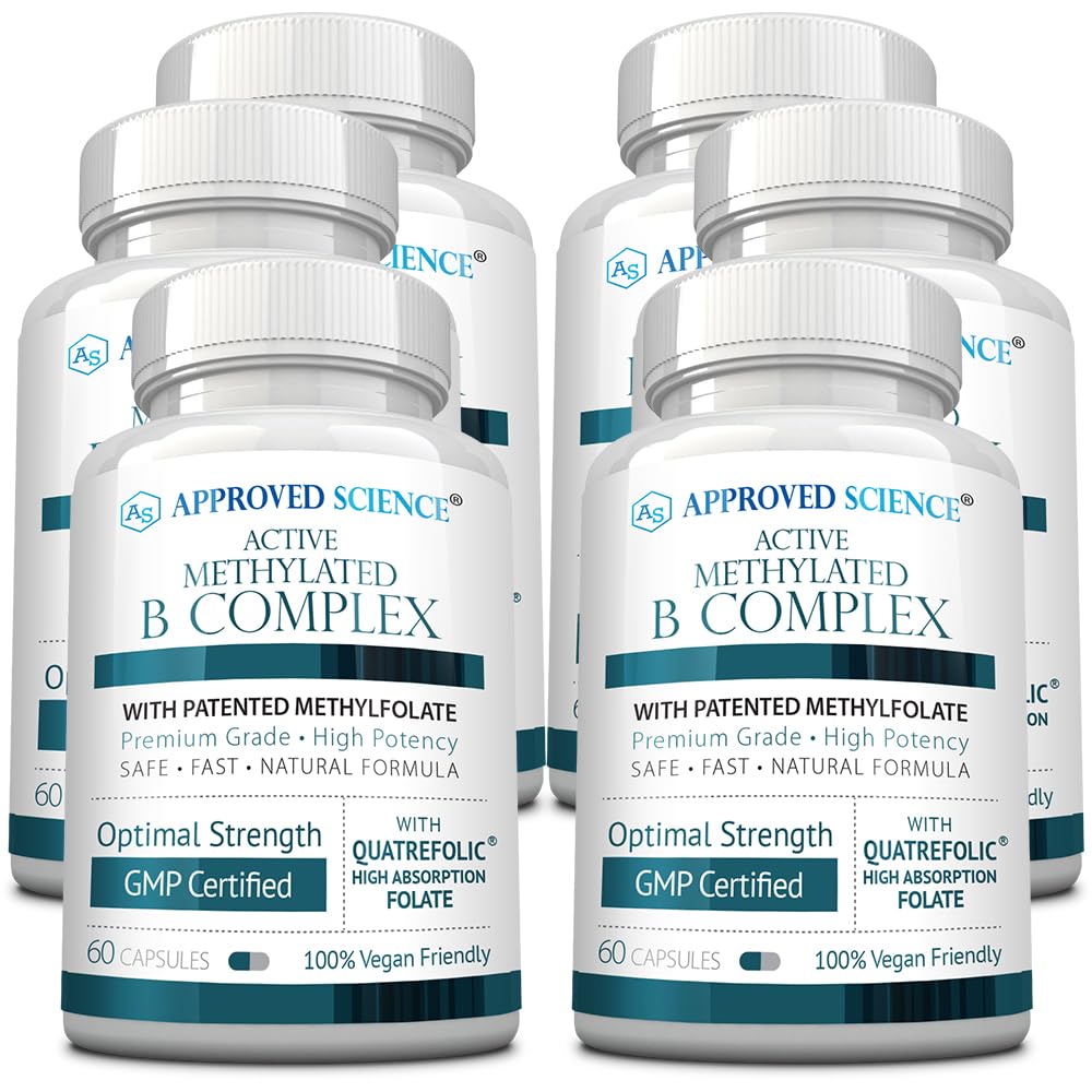 Approved Science Methylated B Complex Capsules 360 Capsules