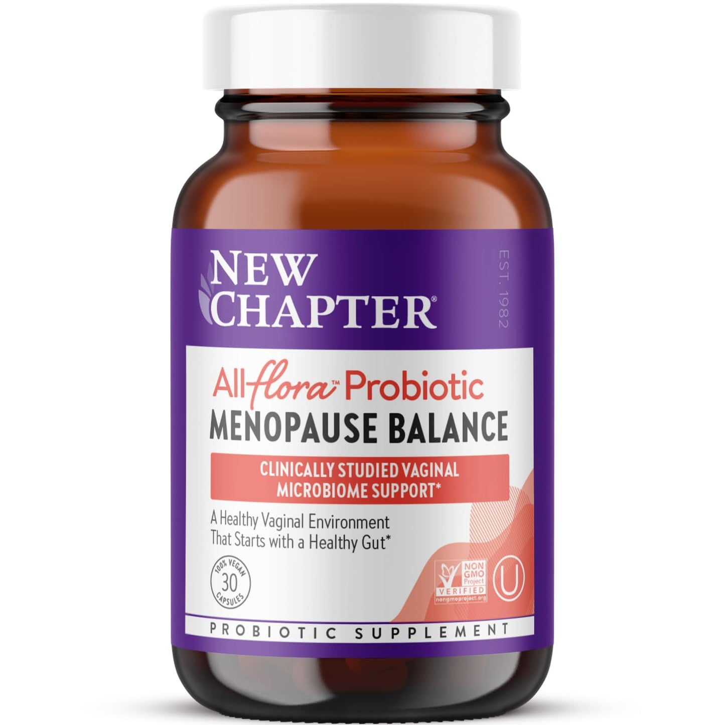 New Chapter All-Flora Probiotic Menopause Balance 30 Capsules