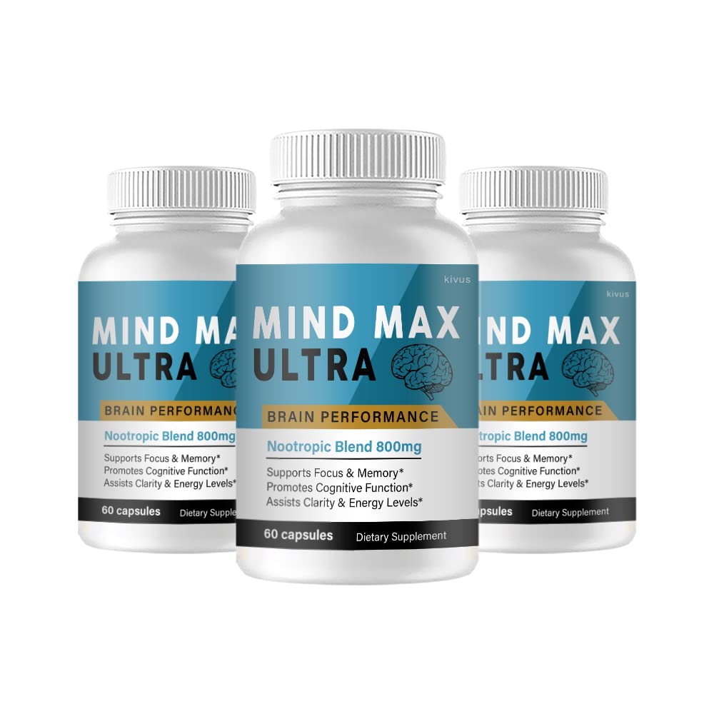 Kivus Mind Max Ultra Brain Performance Capsules 180