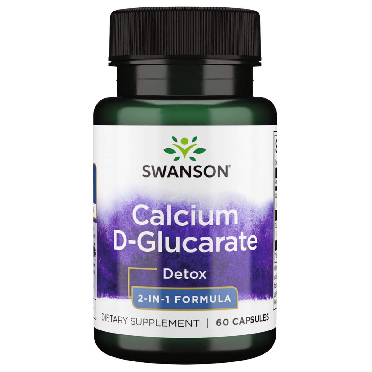 Swanson Calcium D-Glucarate 250 mg Capsule, 60 Count