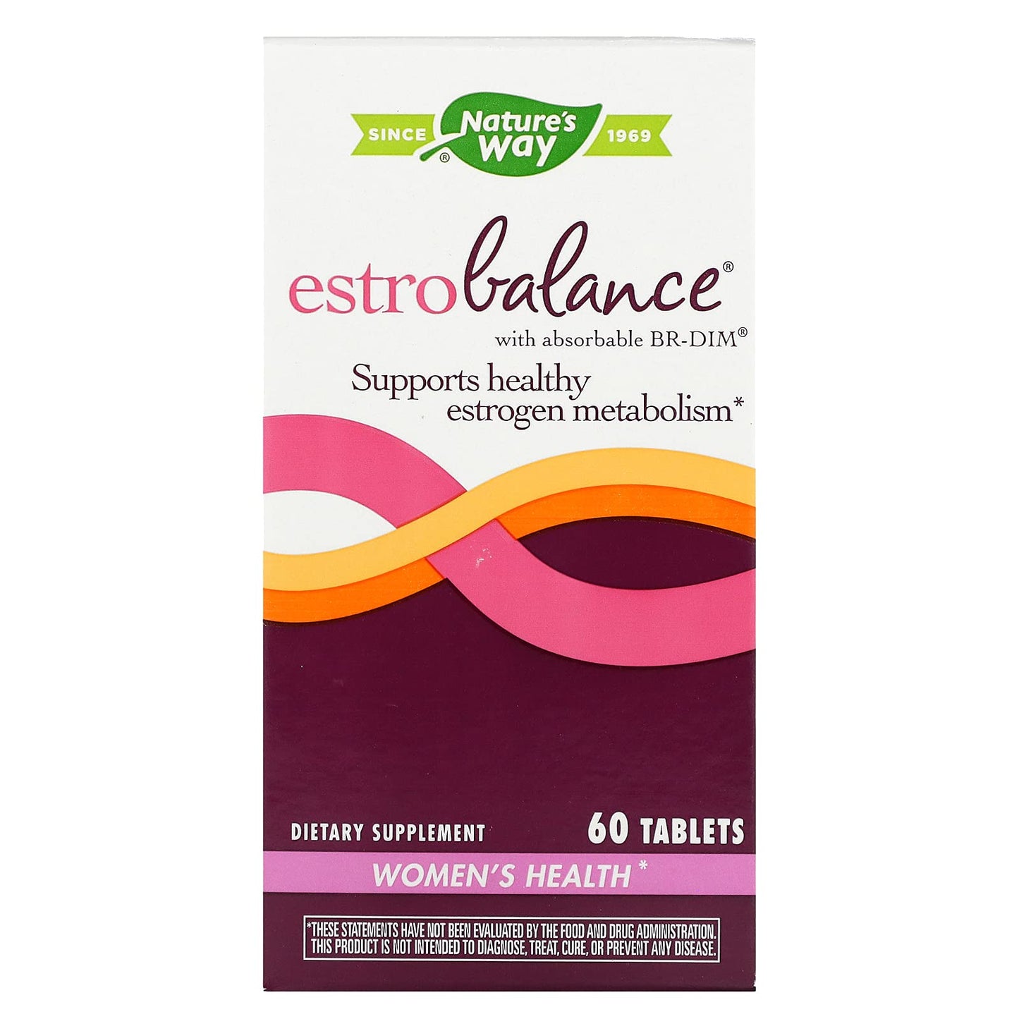 Nature's Way EstroBalance with Absorbable BR-DIM Tablets, 60 Count