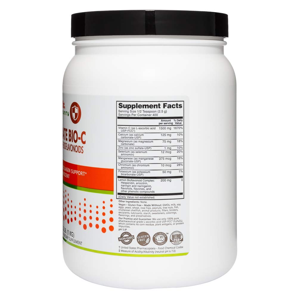 NutriBiotic Ascorbate Bio-C Powder 35.2 oz