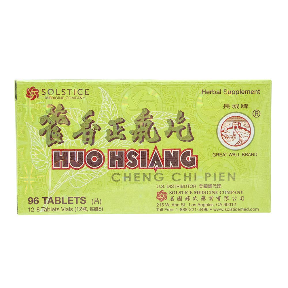 Great Wall Huo Hsiang Cheng Chi Pien Tablets 96